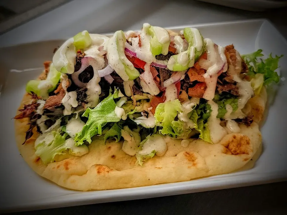 Halal Lamb Wrap