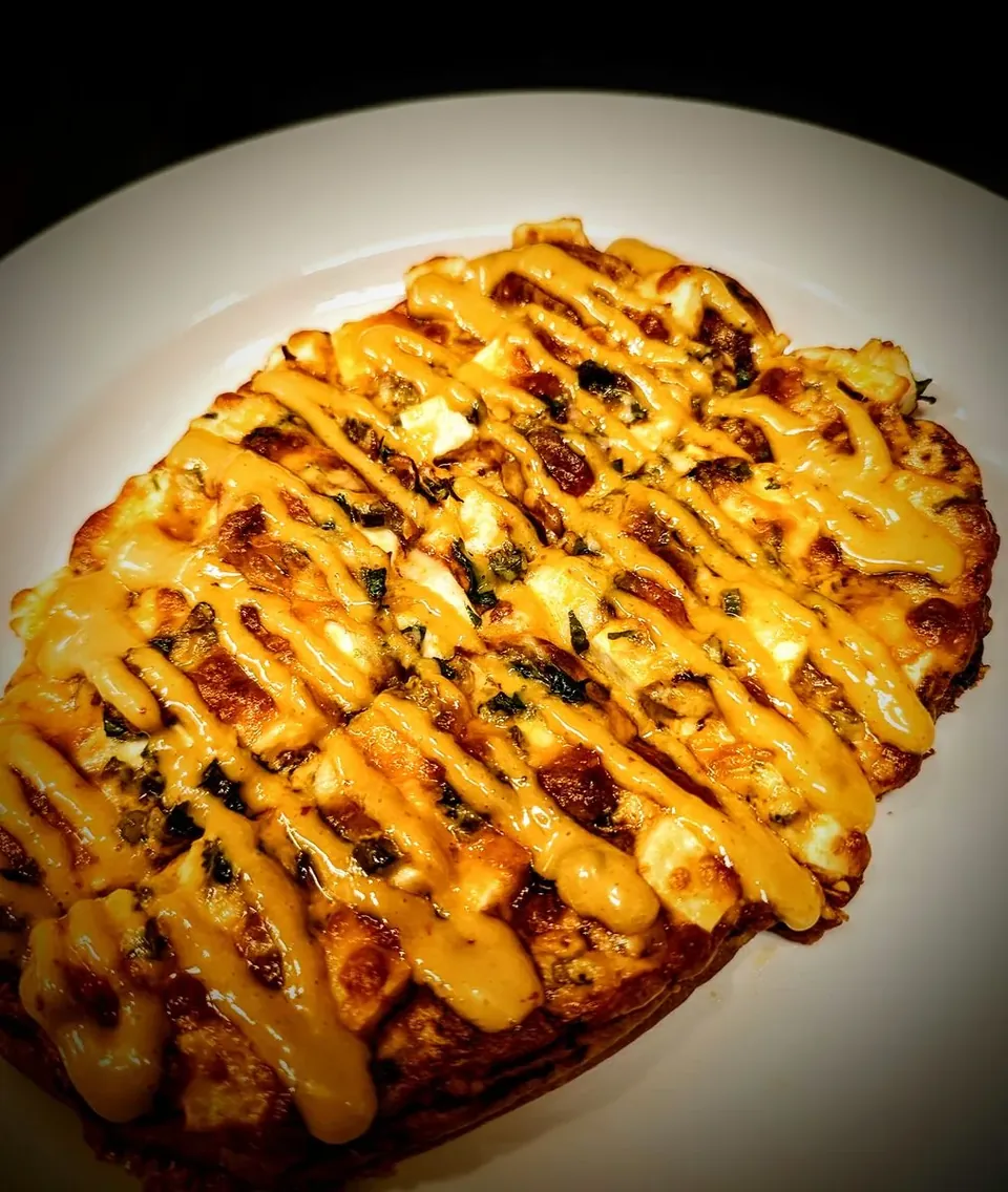 Paneer & Jalapeno Naan Flatbread